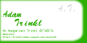 adam trinkl business card